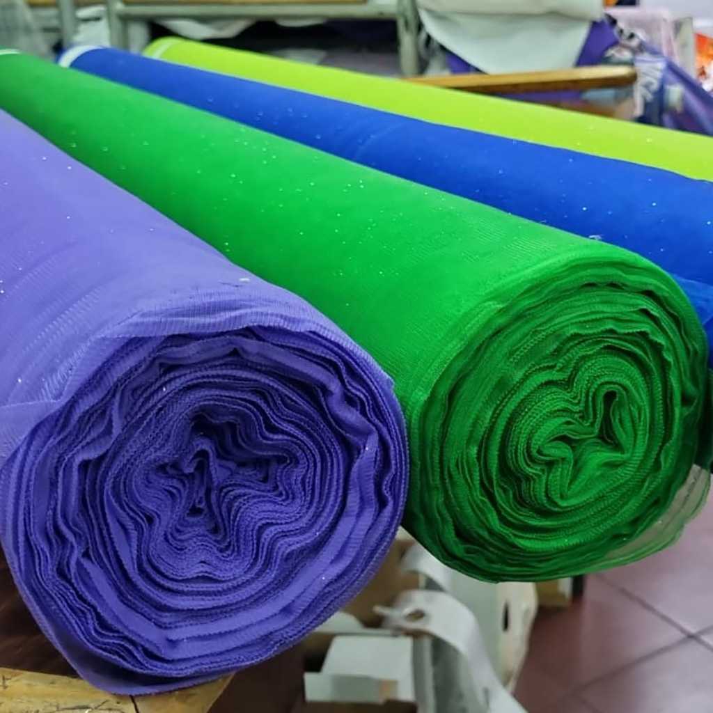 Tela tul con brillo de 1,50 m, delicada y luminosa con escarcha y chispitas, ideal para vestuario y usos múltiples, Veratex Santiago